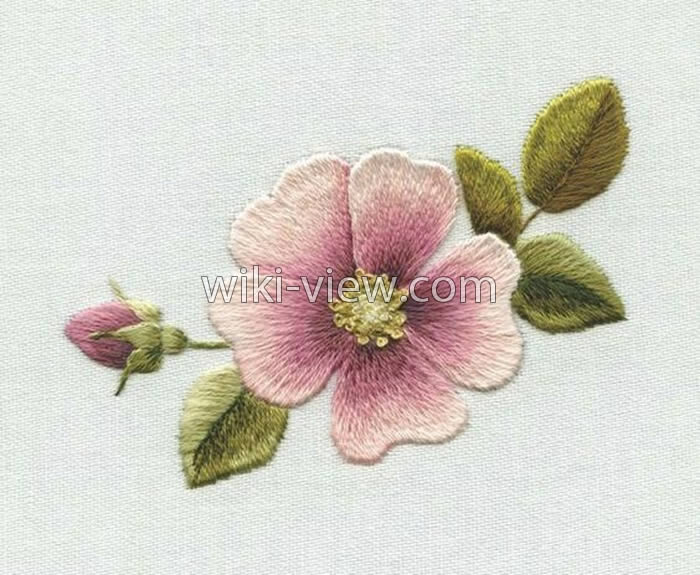 گلدوزی با دست / طرح ساده برای گلدوزی با دست / طرح گلدوزی با دست / آموزش تصویری گلدوزی با دست