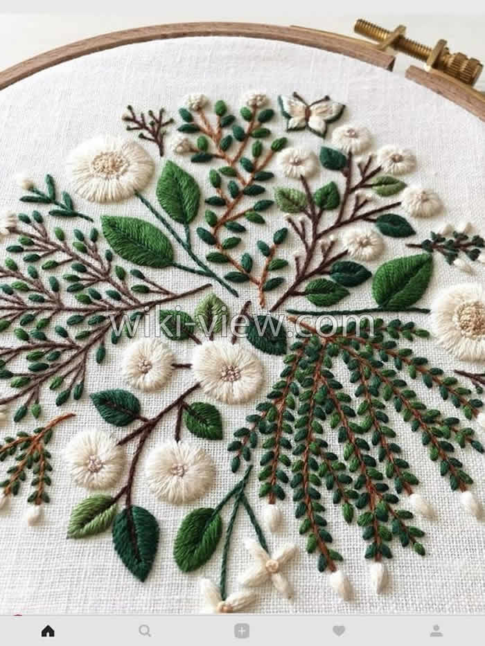 دوخت زنجیره / آموزش دوخت زنجیره ای / دوخت زنجیره تزئینی / دوخت زنجیره در گلدوزی / split stitch / توضیح دوخت زنجیره ای / عکس دوخت زنجیره ای / طرح زنجیره دوزی / آموزش دوخت زنجیره ای در گلدوزی نمونه طرح دوخته شده