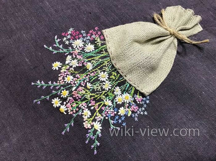 طرح نمونه ساقه دوزی