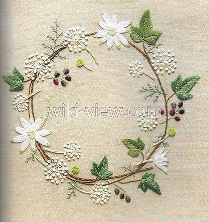 دوخت زنجیره / آموزش دوخت زنجیره ای / دوخت زنجیره تزئینی / دوخت زنجیره در گلدوزی / split stitch / توضیح دوخت زنجیره ای / عکس دوخت زنجیره ای / طرح زنجیره دوزی / آموزش دوخت زنجیره ای در گلدوزی نمونه طرح دوخته شده