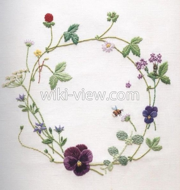 دوخت زنجیره / آموزش دوخت زنجیره ای / دوخت زنجیره تزئینی / دوخت زنجیره در گلدوزی / split stitch / توضیح دوخت زنجیره ای / عکس دوخت زنجیره ای / طرح زنجیره دوزی / آموزش دوخت زنجیره ای در گلدوزی نمونه طرح دوخته شده