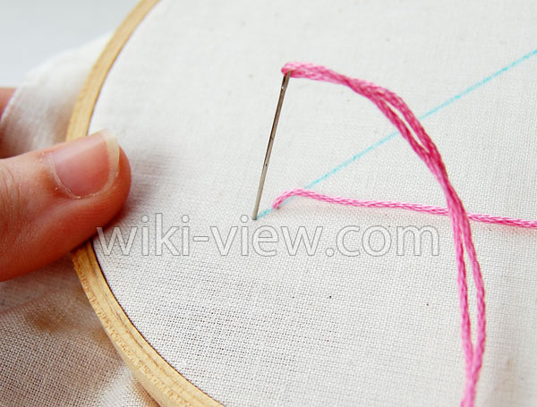 دوخت زنجیره / آموزش دوخت زنجیره ای / دوخت زنجیره تزئینی / دوخت زنجیره در گلدوزی / split stitch / توضیح دوخت زنجیره ای / عکس دوخت زنجیره ای / طرح زنجیره دوزی / آموزش دوخت زنجیره ای در گلدوزی دوخت زنجیره