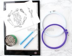 انتقال طرح روی پارچه / انتقال طرح گلدوزی روی پارچه / Transferring Embroidery Patterns