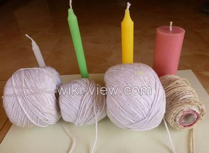 شمع سازی / آموزش شمع سازی / وسایل شمع سازی / شمع سازی در منزل / آموزش شمع سازی رایگان فتیله برای شمع سازی