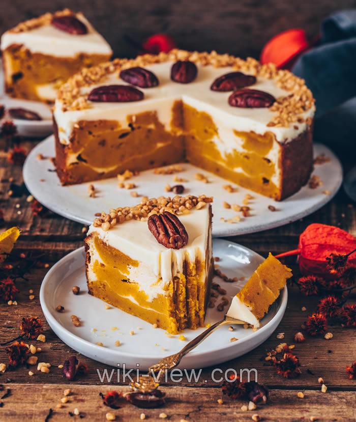 کیک کدو حلوایی / طرز تهیه کیک کدو حلوایی / کیک کدو حلوایی دستور پخت / طرز پخت کیک کدو حلوایی نمونه کیک کدو حلوایی 7