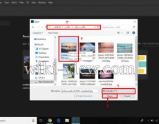 باز کردن عکس و تصویر در فتوشاپ / new file در فتوشاپ / آموزش فتوشاپ حرفه ای