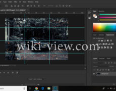 خطوط راهنما در فتوشاپ / guide در فتوشاپ / آوردن خط کش کناری در فتوشاپ