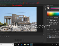 اندازه گیری فاصله در فتوشاپ / اندازه گیری با خط کش در فتوشاپ / خط کش فتوشاپ