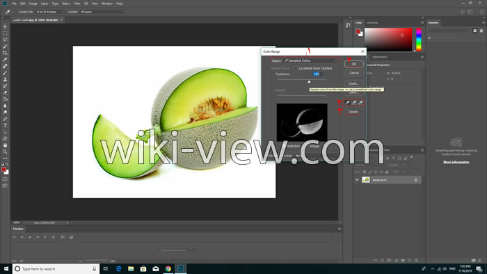 انتخاب محدوده رنگها در فتوشاپ با فرمان color range ,color range در فتوشاپ, دستور Color Range در فتوشاپ, select color در فتوشاپ, یکسان سازی رنگ ها در فتوشاپ انتخاب محدوده رنگها در فتوشاپ با فرمان color range / color range در فتوشاپ