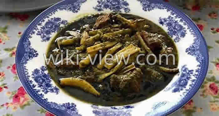 خورشت کنگر کرمانشاهی, راز خوشمزگی خورشت کنگر, طرز تهیه خورشت کنگر دونفره, خورشت کنگر لپه, طرزتهیه خورشت کنگربامرغ, طرز تهیه خورشت کنگربامرغ