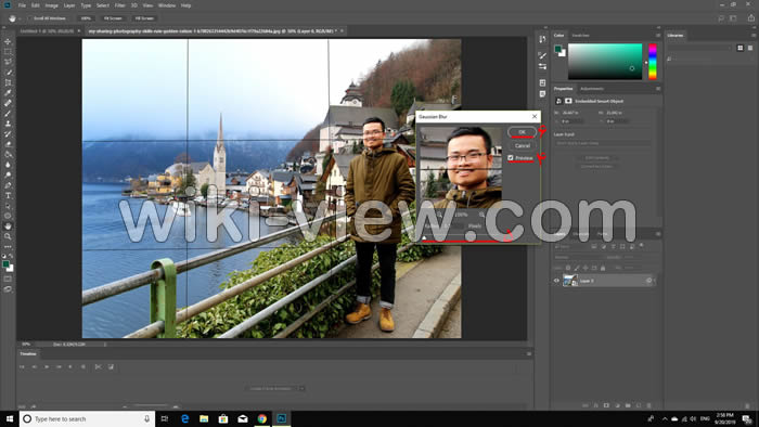 Gaussian blur, آموزش فیلتر های Gaussian blur و Despeckle در فتوشاپ, آموزش فیلترGaussian blur در فتوشاپ, آموزش فیلتر Despeckle در فتوشاپ, آموزش تار کردن عکس در فتوشاپ, آموزش فیلتر های فتوشاپ, آموزش کامل فیلترهای فتوشاپ, آموزش تصویری فتوشاپ, بهترین سایت آموزش فتوشاپ, فیلتر Despeckle در فتوشاپ چیست, فیلتر Despeckle در فتوشاپ چگونه کار میکند