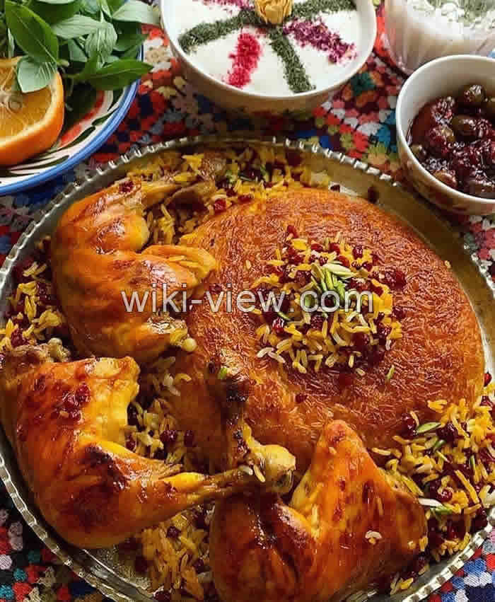 زرشک پلو با مرغ طرز تهیه زرشک پلو با مرغ خوش طعم و مجلسی ویکی ویو