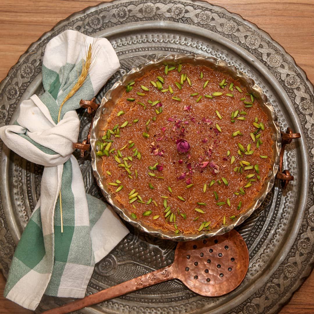 طرز تهیه آسان دسر عربی شعریه یا باقلوا عربی مجلسی +نکات طلایی پخت