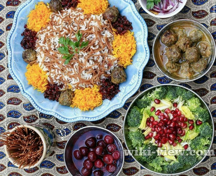 رشته پلو, طرز تهیه رشته پلو, طرز تهیه رشته پلو با مرغ, طرز تهیه رشته پلو با گوشت, رشته پلو با گوشت چرخ کرده, رشته پلو مجلسی