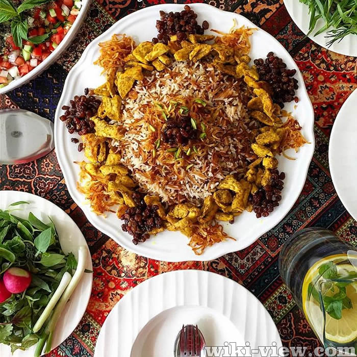 رشته پلو, طرز تهیه رشته پلو, طرز تهیه رشته پلو با مرغ, طرز تهیه رشته پلو با گوشت, رشته پلو با گوشت چرخ کرده, رشته پلو مجلسی