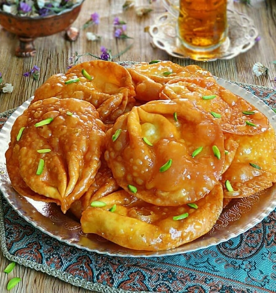 گوشفیل خانگی 🥘 طرز تهیه شیرینی گوشفیل خانگی برای ماه رمضان