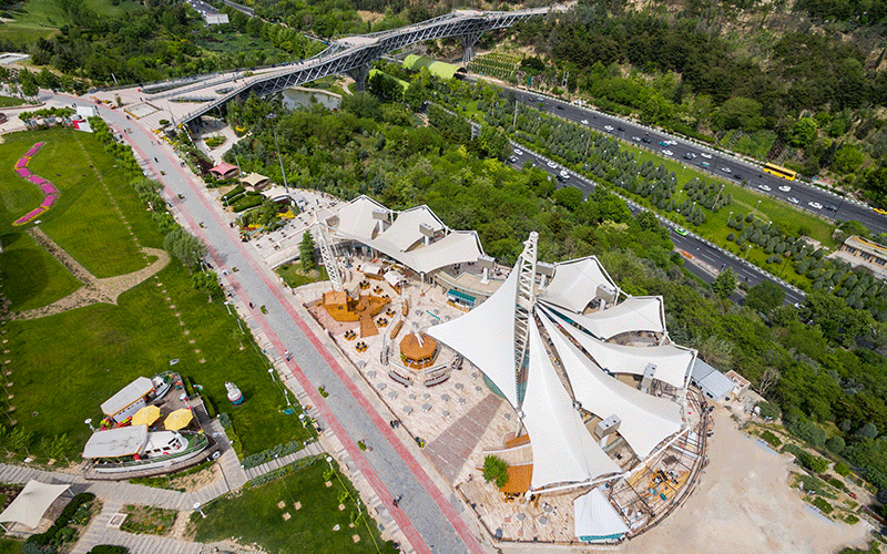 پارک آب و آتش گنبد مینای تهران