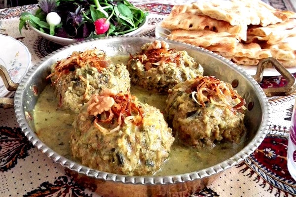 طرز تهیه کوفته سبزی