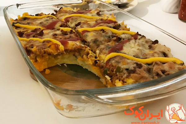 طرز تهیه خوراک گوشت و قارچ