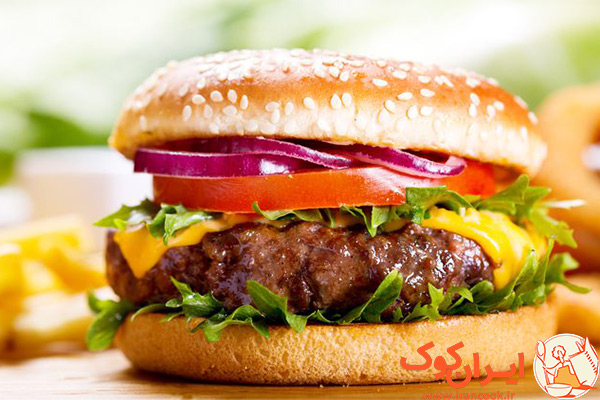 طرز تهیه همبرگر مخصوص