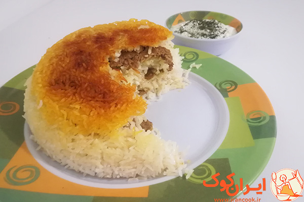 غذا با گوشت چرخ کرده